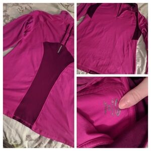 Champion Fuchsia Quarter Zip - S - GUC